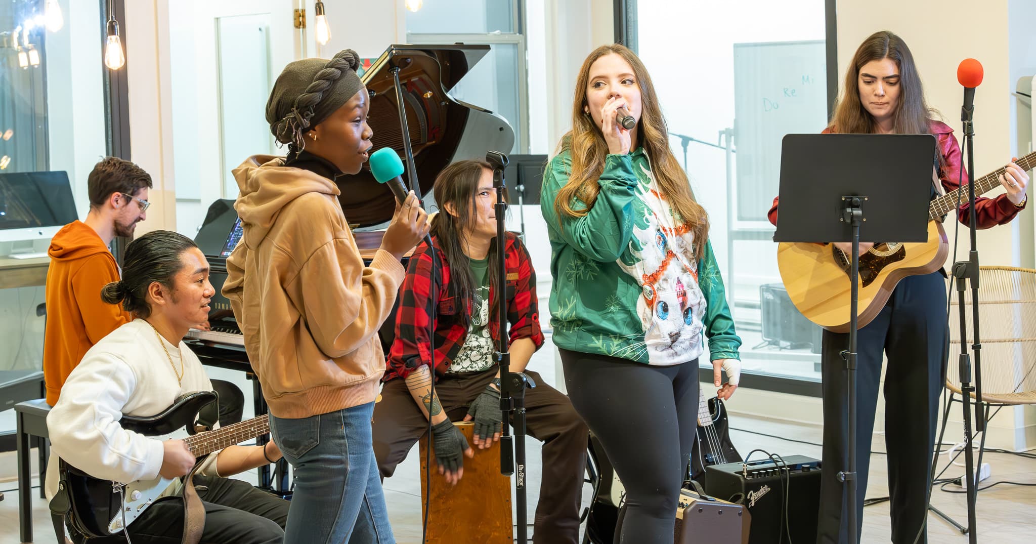 Practice facilities at Musicians Playground