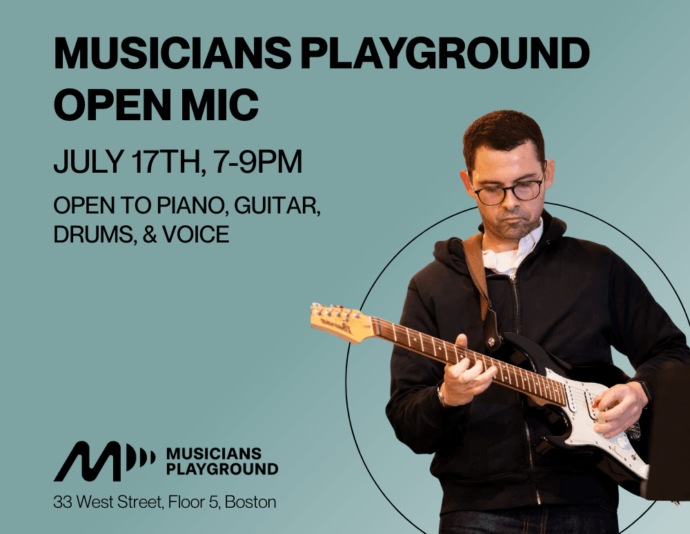 Musicians Playground July Open Mic Performance