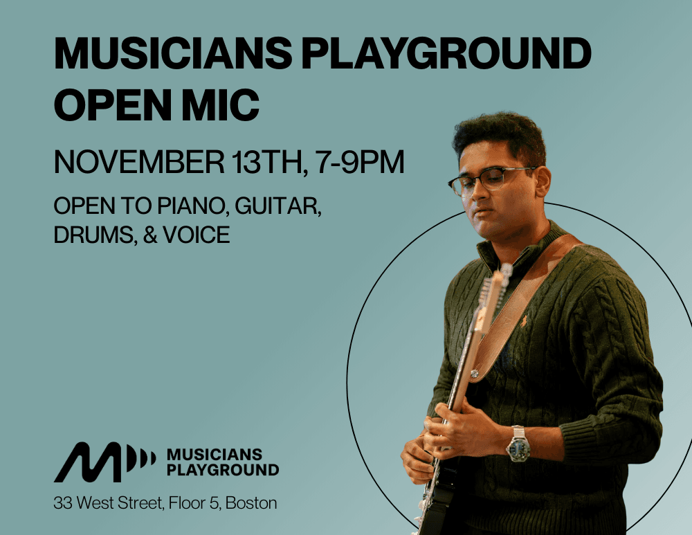 Musicians Playground November Open Mic Performance